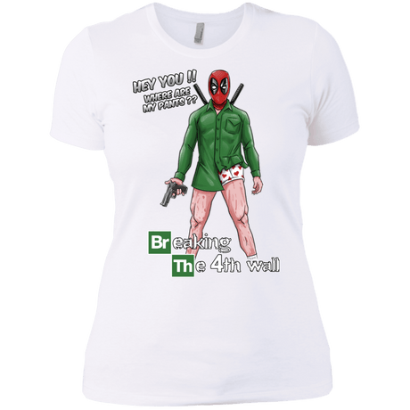 T-Shirts White / X-Small Breaking the 4th Wall Women's Premium T-Shirt