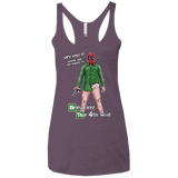 T-Shirts Vintage Purple / X-Small Breaking the 4th Wall Women's Triblend Racerback Tank