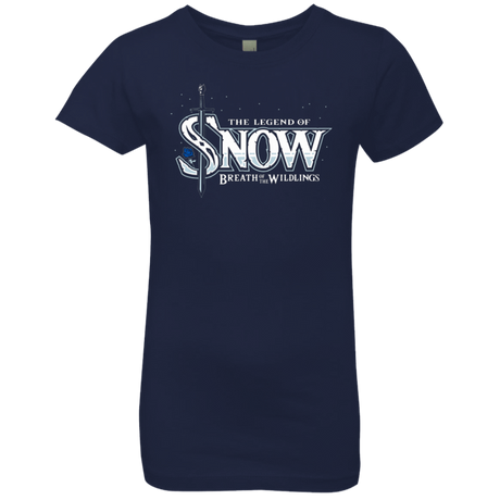 T-Shirts Midnight Navy / YXS Breath of the Wildlings Girls Premium T-Shirt