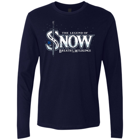T-Shirts Midnight Navy / Small Breath of the Wildlings Men's Premium Long Sleeve