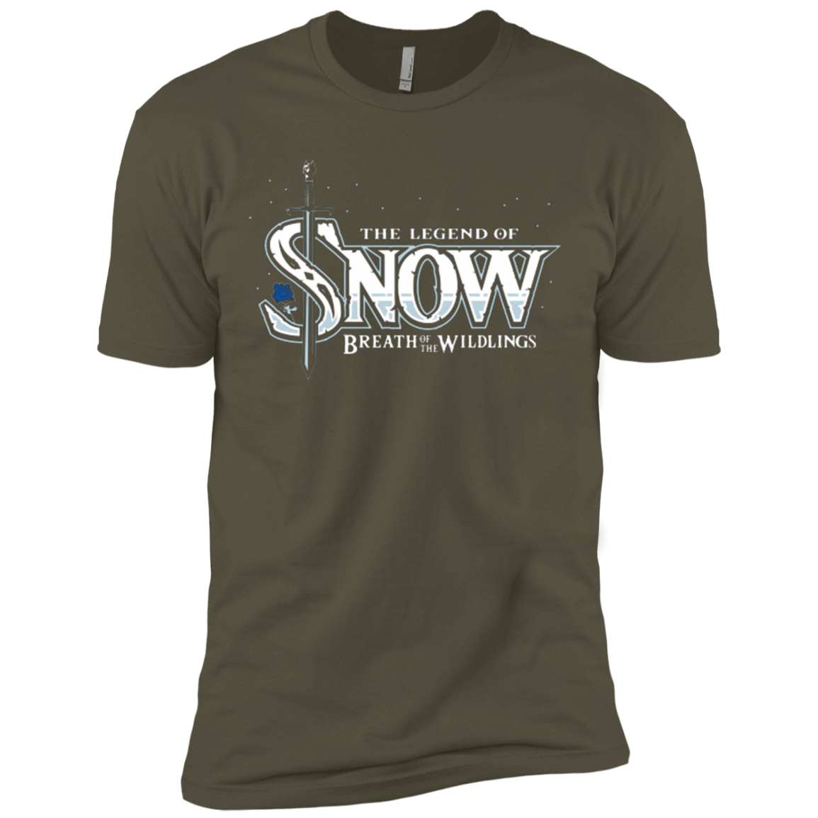 T-Shirts Military Green / X-Small Breath of the Wildlings Men's Premium T-Shirt