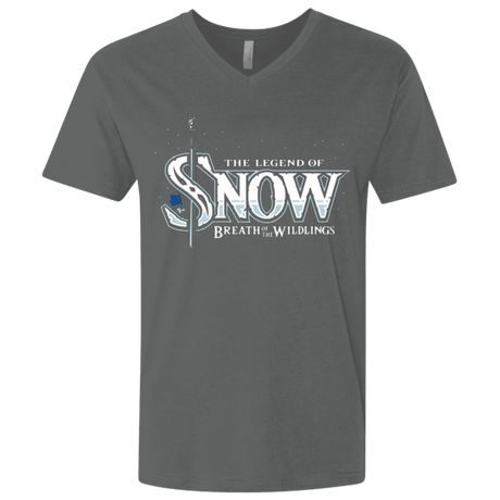 T-Shirts Heavy Metal / X-Small Breath of the Wildlings Men's Premium V-Neck