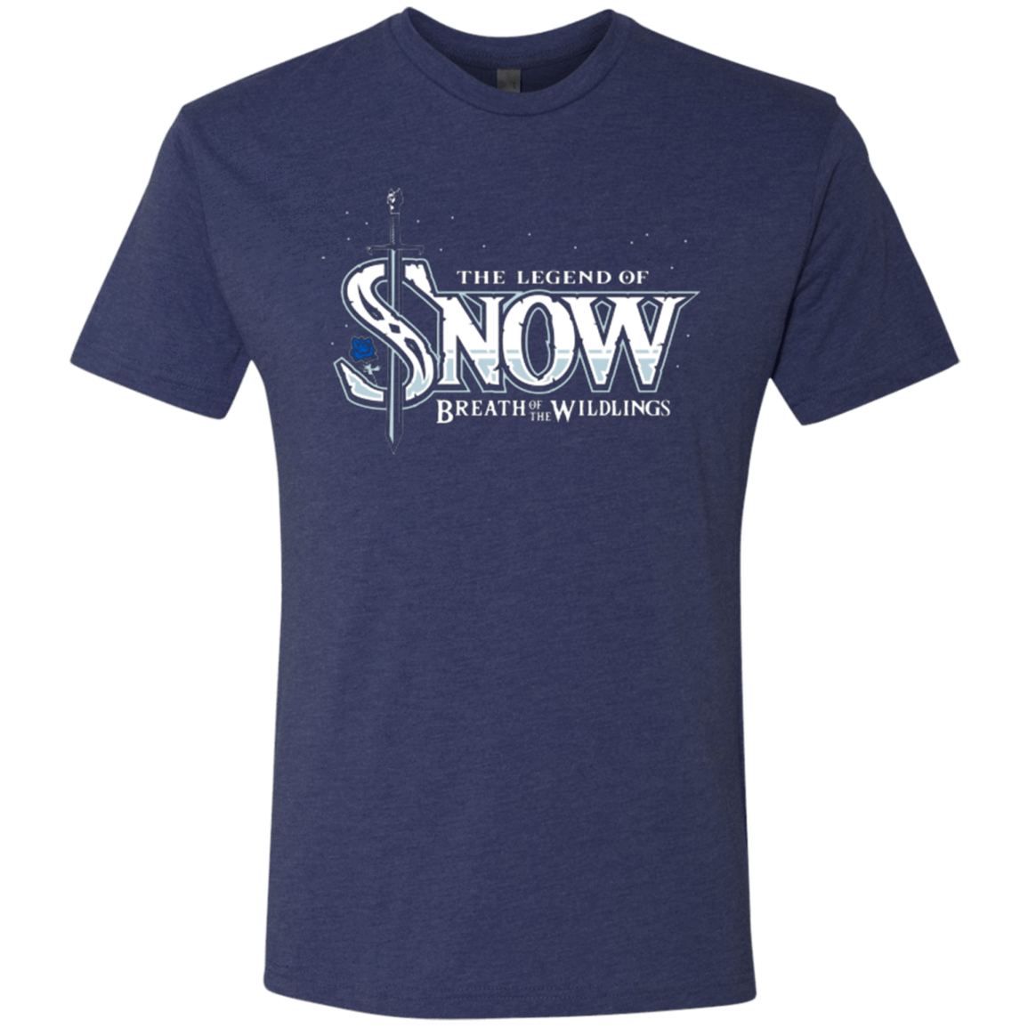 T-Shirts Vintage Navy / Small Breath of the Wildlings Men's Triblend T-Shirt