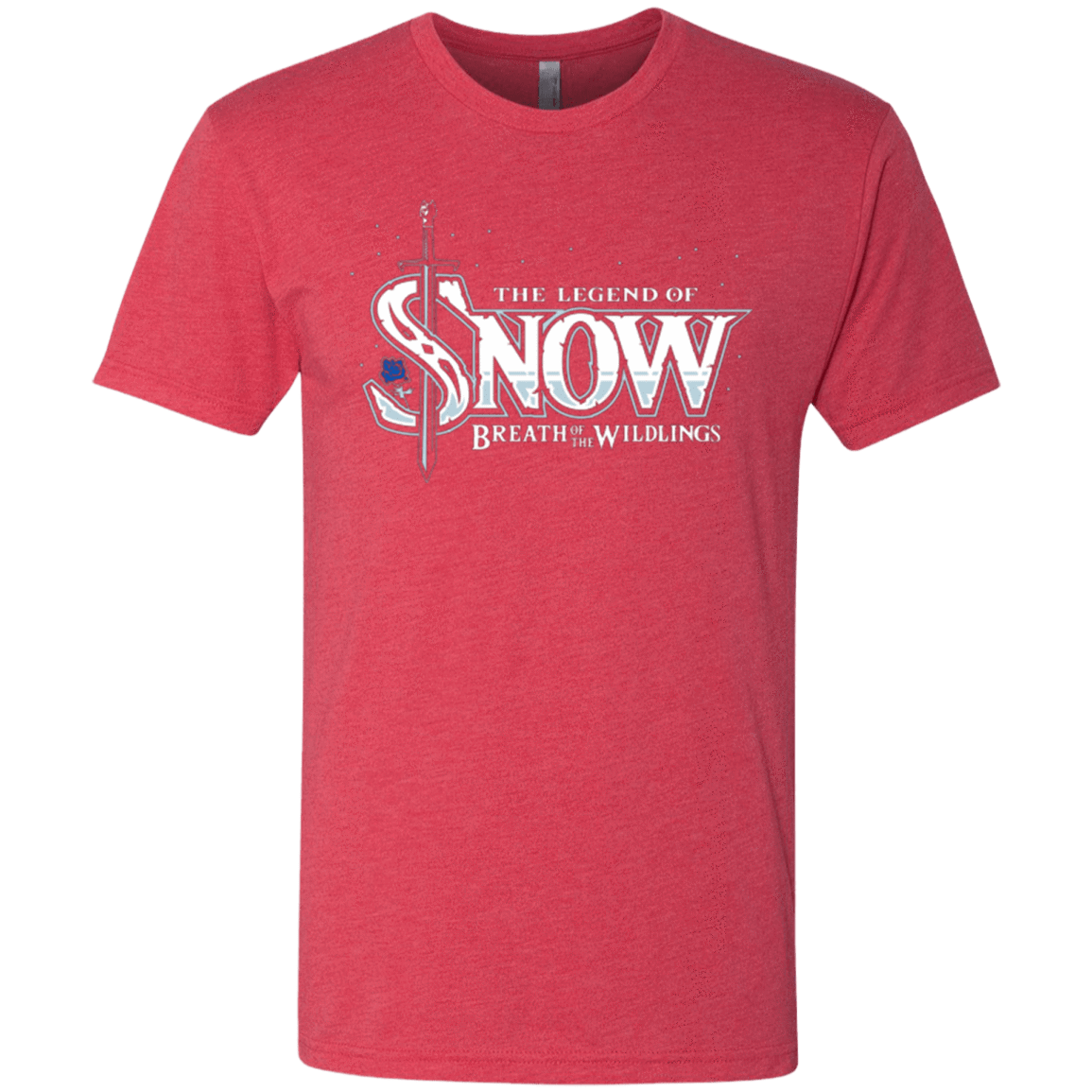 T-Shirts Vintage Red / Small Breath of the Wildlings Men's Triblend T-Shirt