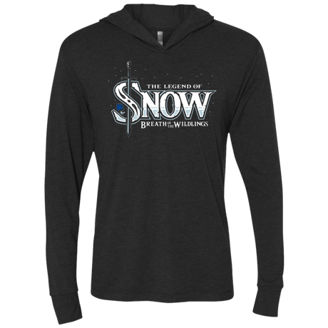 T-Shirts Vintage Black / X-Small Breath of the Wildlings Triblend Long Sleeve Hoodie Tee