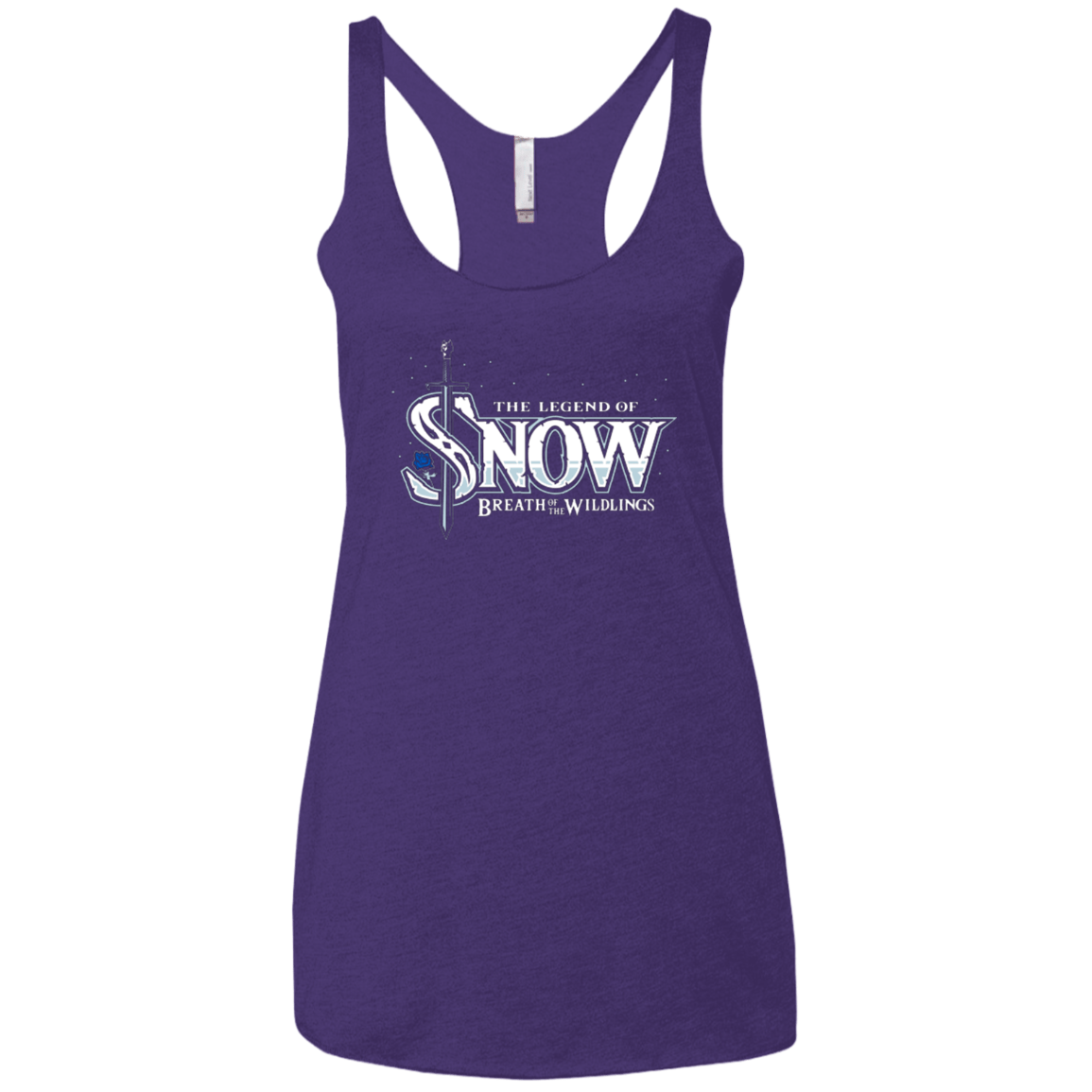 T-Shirts Purple / X-Small Breath of the Wildlings Women's Triblend Racerback Tank