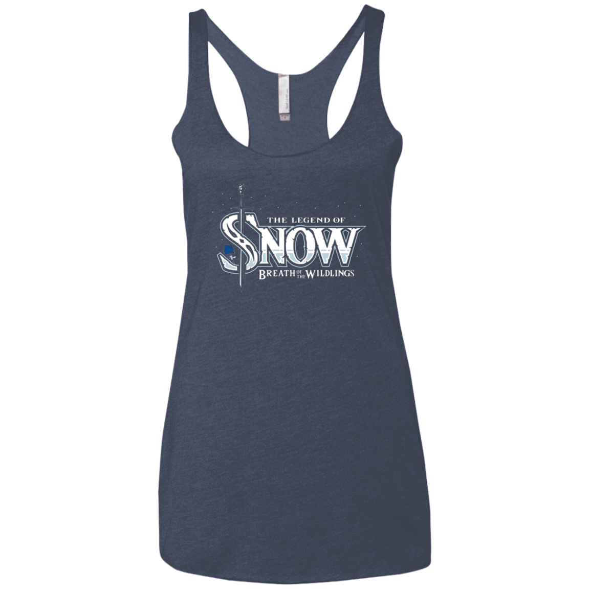 T-Shirts Vintage Navy / X-Small Breath of the Wildlings Women's Triblend Racerback Tank