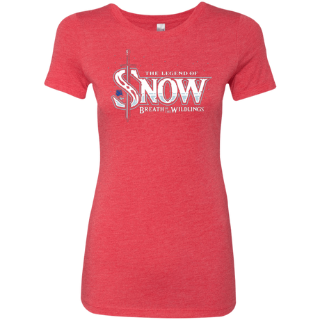T-Shirts Vintage Red / Small Breath of the Wildlings Women's Triblend T-Shirt