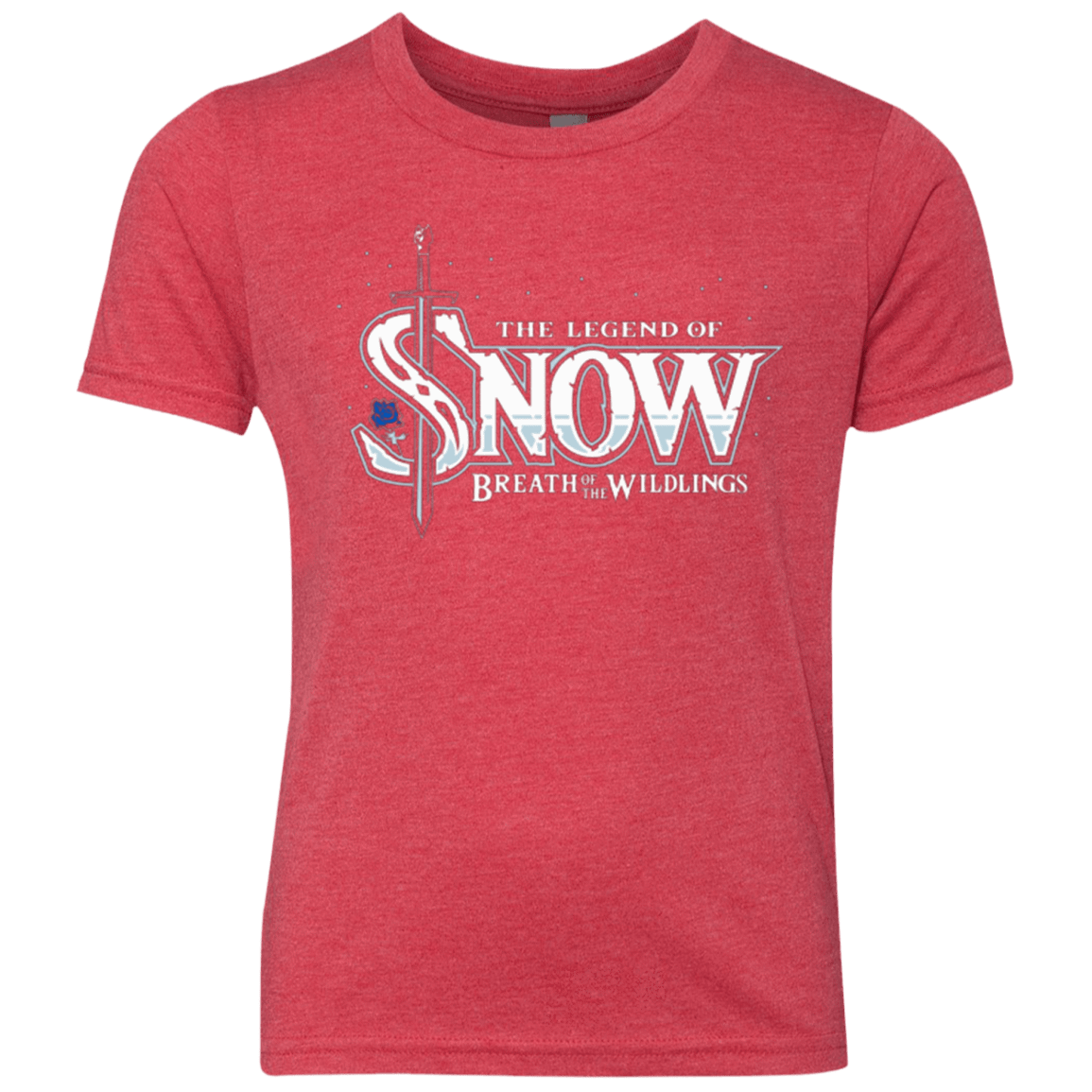T-Shirts Vintage Red / YXS Breath of the Wildlings Youth Triblend T-Shirt