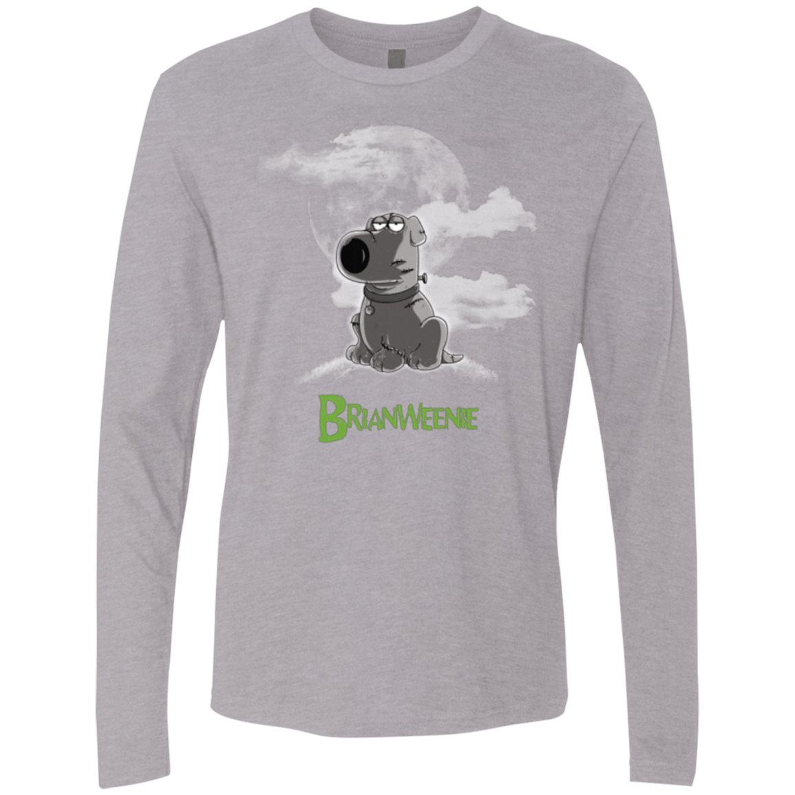 T-Shirts Heather Grey / Small Brian Weenie Men's Premium Long Sleeve