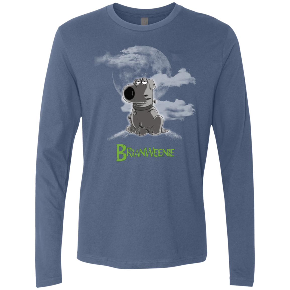 T-Shirts Indigo / Small Brian Weenie Men's Premium Long Sleeve