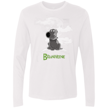 T-Shirts White / Small Brian Weenie Men's Premium Long Sleeve