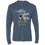 T-Shirts Indigo / X-Small Brian Weenie Triblend Long Sleeve Hoodie Tee