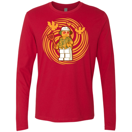 T-Shirts Red / Small Brick Country Men's Premium Long Sleeve