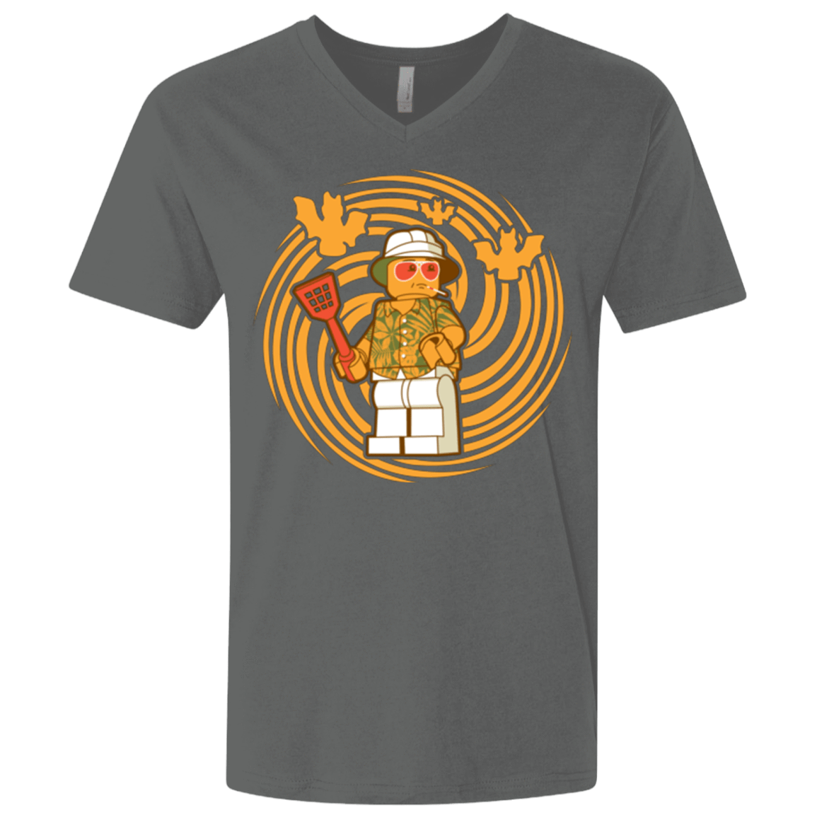 T-Shirts Heavy Metal / X-Small Brick Country Men's Premium V-Neck