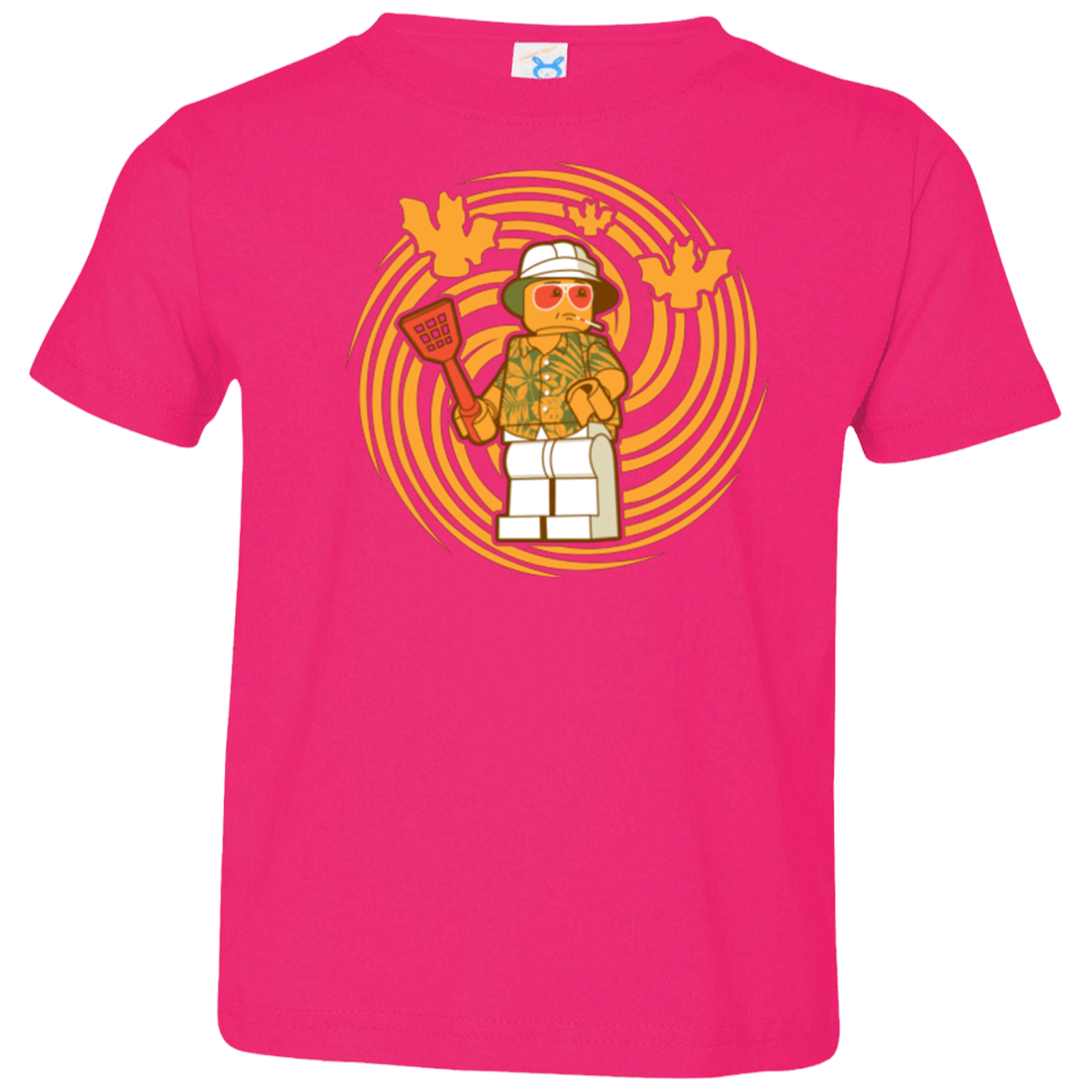 T-Shirts Hot Pink / 2T Brick Country Toddler Premium T-Shirt