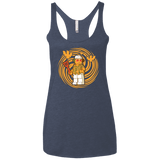 T-Shirts Vintage Navy / X-Small Brick Country Women's Triblend Racerback Tank