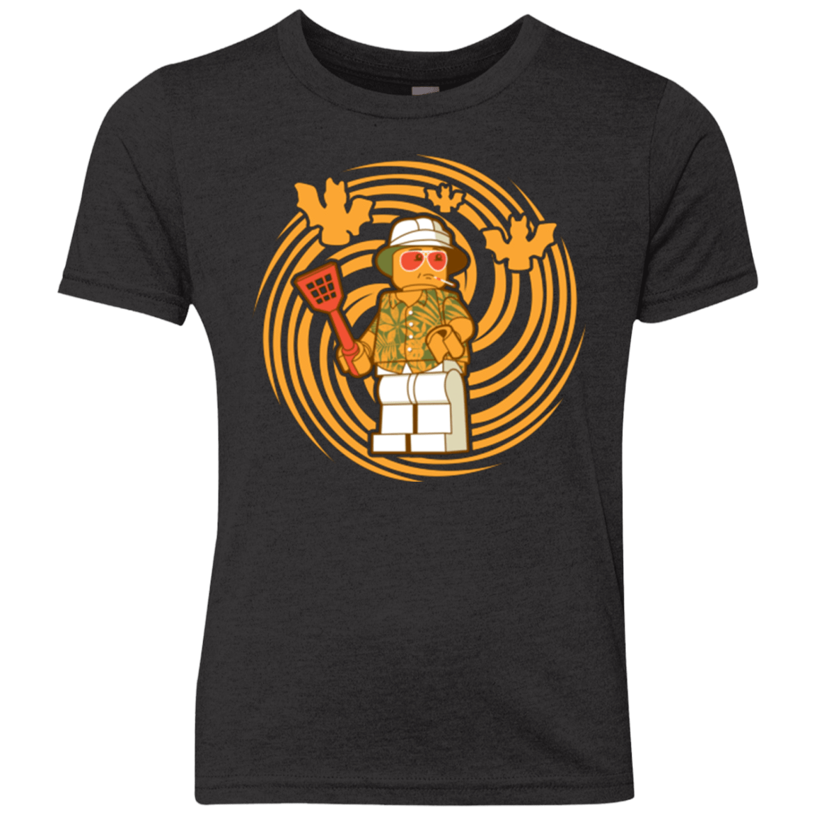 T-Shirts Vintage Black / YXS Brick Country Youth Triblend T-Shirt