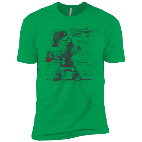 T-Shirts Kelly Green / YXS BRICK E MART Boys Premium T-Shirt