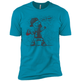 T-Shirts Turquoise / YXS BRICK E MART Boys Premium T-Shirt