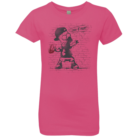 T-Shirts Hot Pink / YXS BRICK E MART Girls Premium T-Shirt