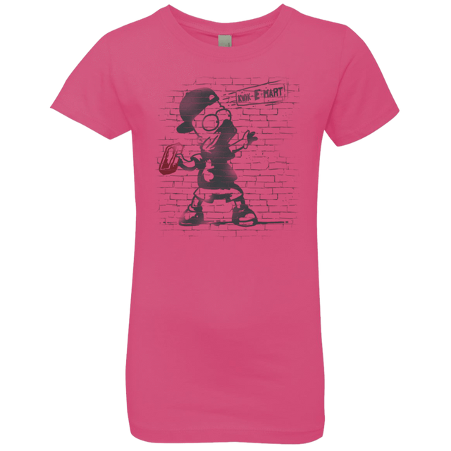 T-Shirts Hot Pink / YXS BRICK E MART Girls Premium T-Shirt