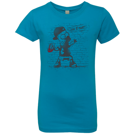 T-Shirts Turquoise / YXS BRICK E MART Girls Premium T-Shirt