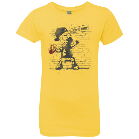 T-Shirts Vibrant Yellow / YXS BRICK E MART Girls Premium T-Shirt