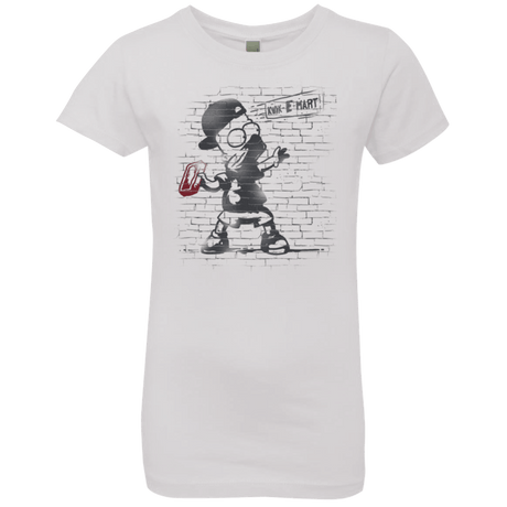 T-Shirts White / YXS BRICK E MART Girls Premium T-Shirt