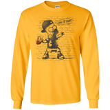 T-Shirts Gold / S BRICK E MART Men's Long Sleeve T-Shirt