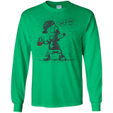 T-Shirts Irish Green / S BRICK E MART Men's Long Sleeve T-Shirt