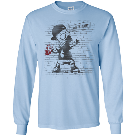 T-Shirts Light Blue / S BRICK E MART Men's Long Sleeve T-Shirt