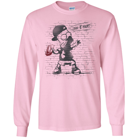 T-Shirts Light Pink / S BRICK E MART Men's Long Sleeve T-Shirt