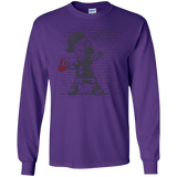 T-Shirts Purple / S BRICK E MART Men's Long Sleeve T-Shirt