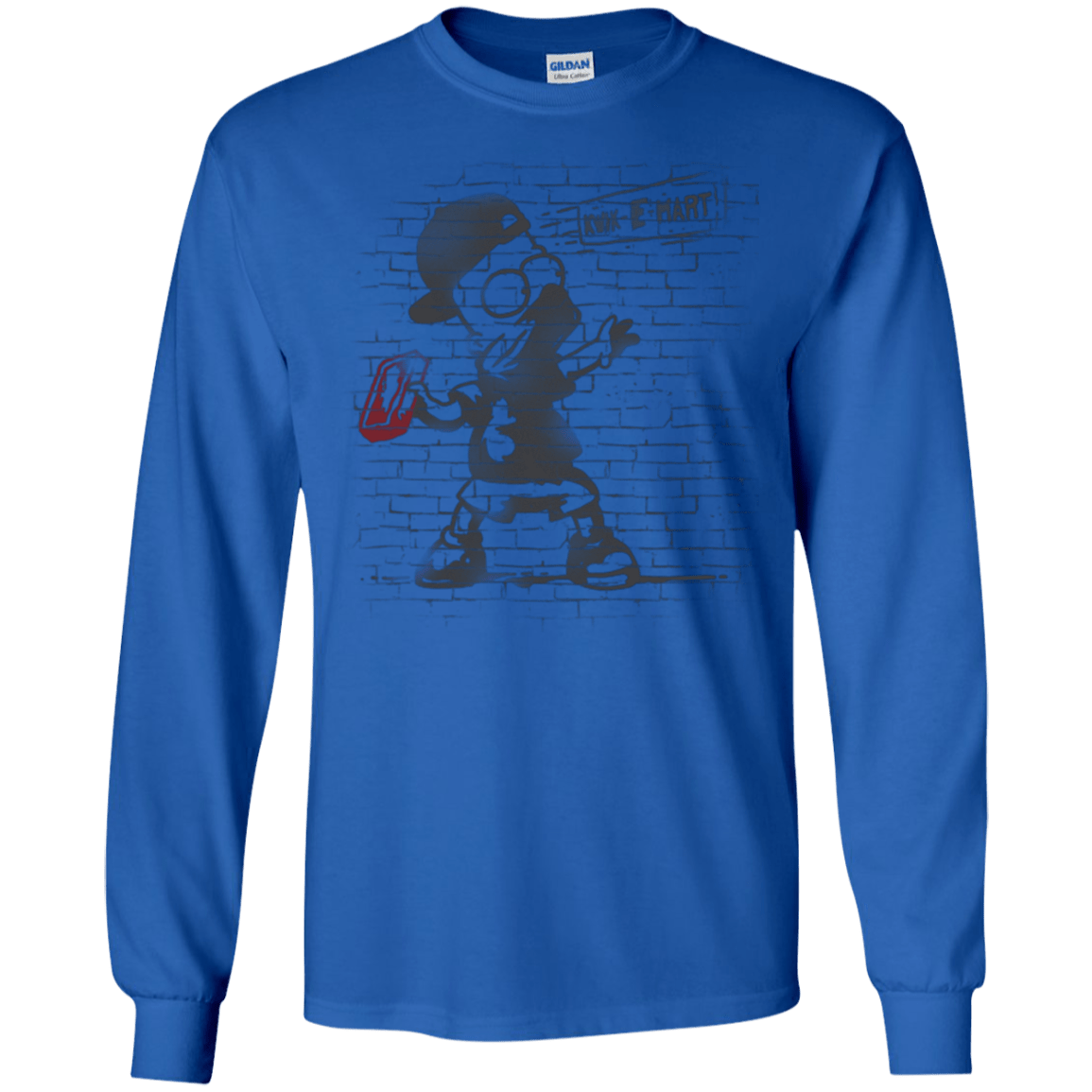 T-Shirts Royal / S BRICK E MART Men's Long Sleeve T-Shirt