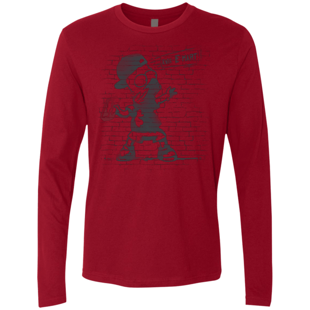 T-Shirts Cardinal / S BRICK E MART Men's Premium Long Sleeve