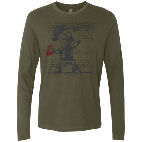 T-Shirts Military Green / S BRICK E MART Men's Premium Long Sleeve