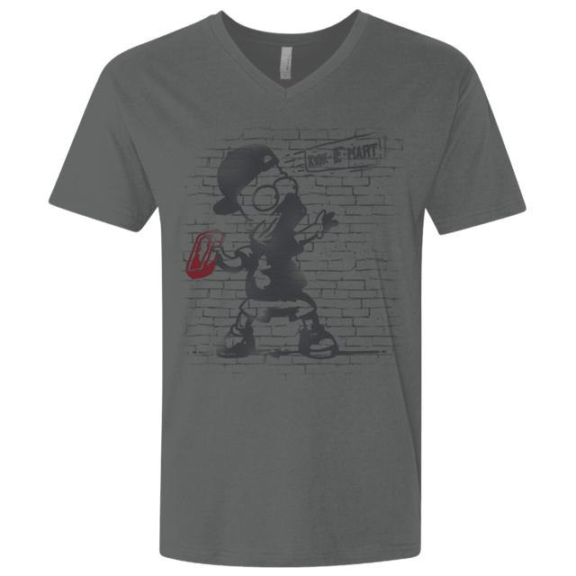 T-Shirts Heavy Metal / X-Small BRICK E MART Men's Premium V-Neck