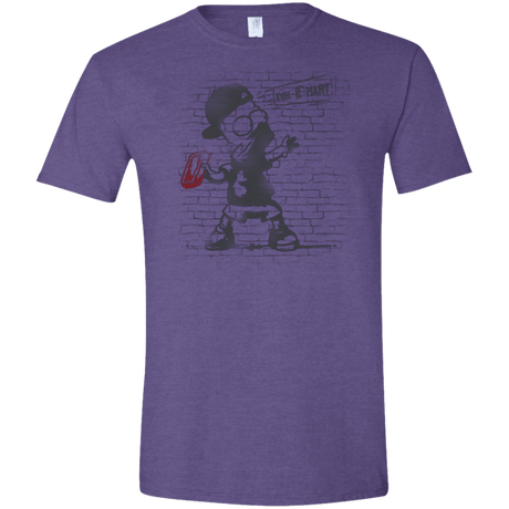 T-Shirts Heather Purple / S BRICK E MART Men's Semi-Fitted Softstyle