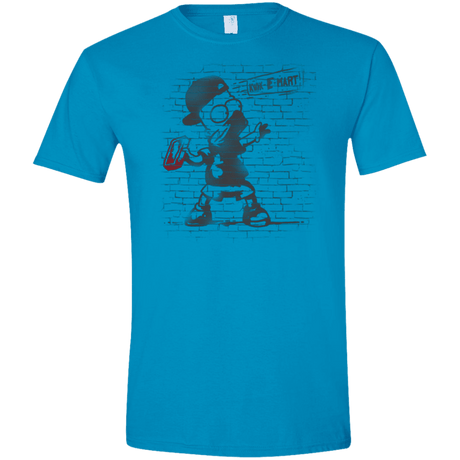 T-Shirts Sapphire / S BRICK E MART Men's Semi-Fitted Softstyle