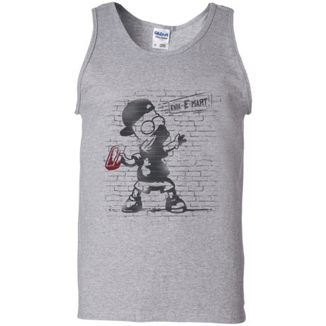 T-Shirts Sport Grey / S BRICK E MART Men's Tank Top