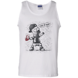 T-Shirts White / S BRICK E MART Men's Tank Top
