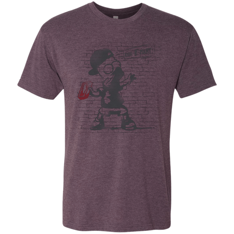 T-Shirts Vintage Purple / S BRICK E MART Men's Triblend T-Shirt