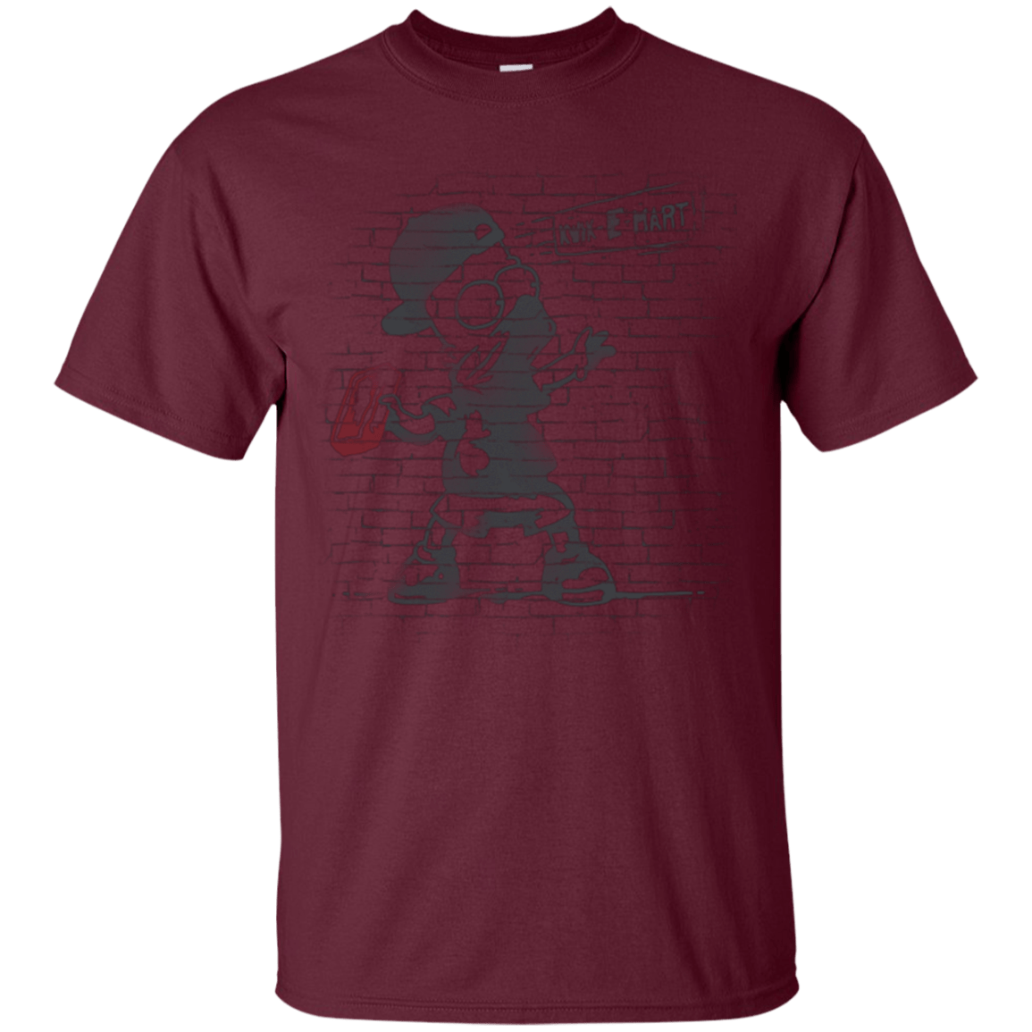 T-Shirts Maroon / S BRICK E MART T-Shirt
