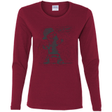 T-Shirts Cardinal / S BRICK E MART Women's Long Sleeve T-Shirt