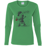 T-Shirts Irish Green / S BRICK E MART Women's Long Sleeve T-Shirt