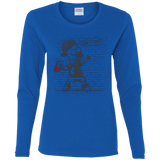 T-Shirts Royal / S BRICK E MART Women's Long Sleeve T-Shirt