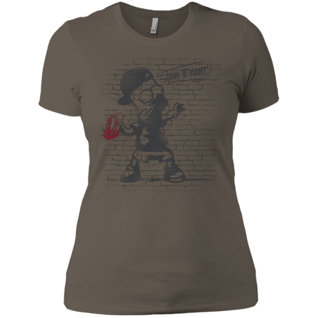 T-Shirts Warm Grey / X-Small BRICK E MART Women's Premium T-Shirt