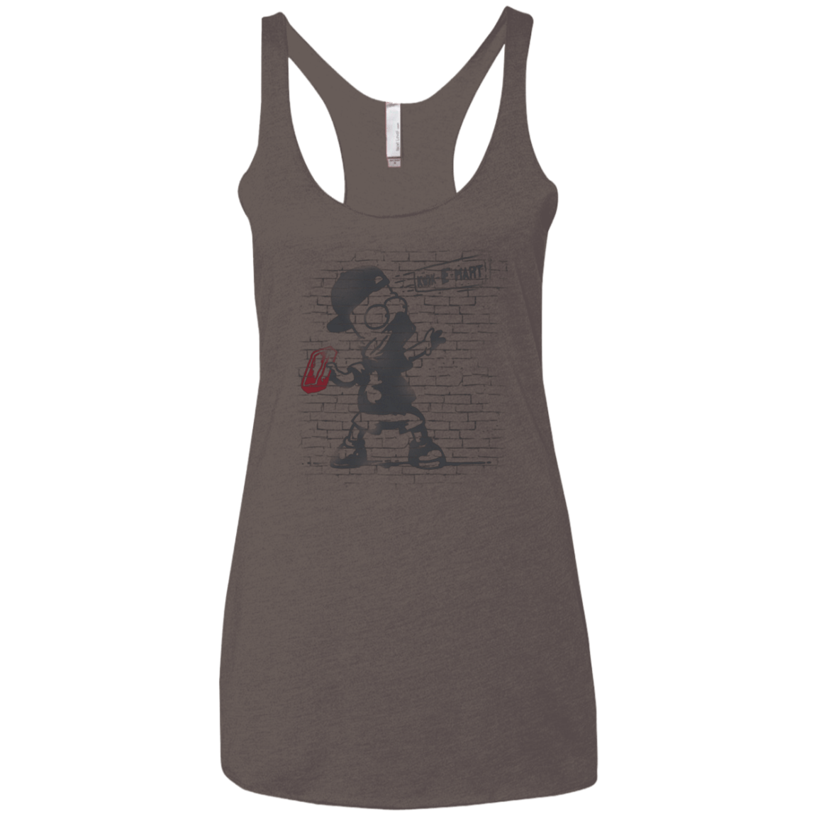 BRICK E MART Women's Triblend Racerback Tank