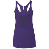 T-Shirts Purple Rush / X-Small BRICK E MART Women's Triblend Racerback Tank